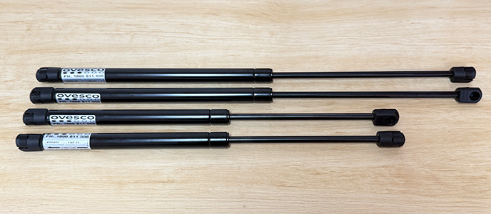 Drive with Confidence Using Reliable Gas Struts