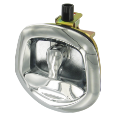 Whale Tail Drop T Lock - Chrome