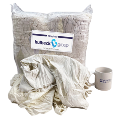 22498 - Rag Cotton Hotel Sheeting White 10kg