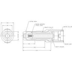 HUCK 1/4" BOM NOSE (Hire)
