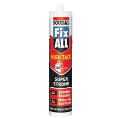Soudal Fixall Hi Tack 290ml White