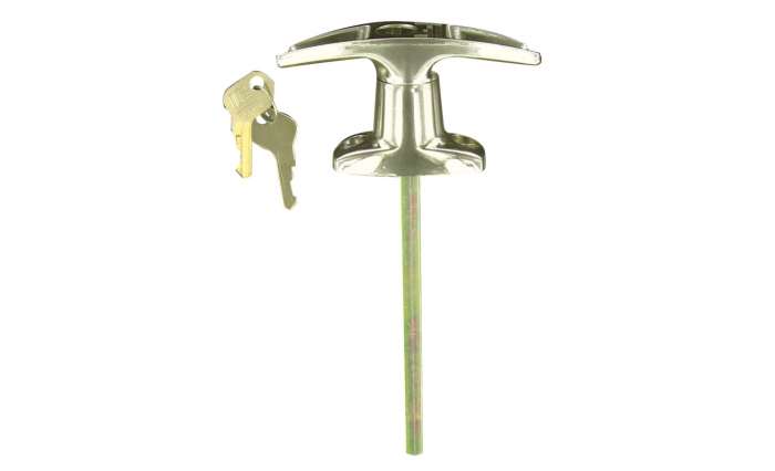 T Chrome Handle Front Fix Locking K268