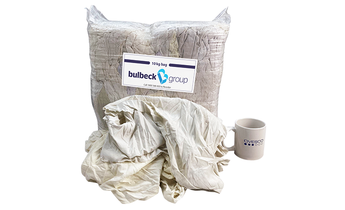 22498 - Rag Cotton Hotel Sheeting White 10kg