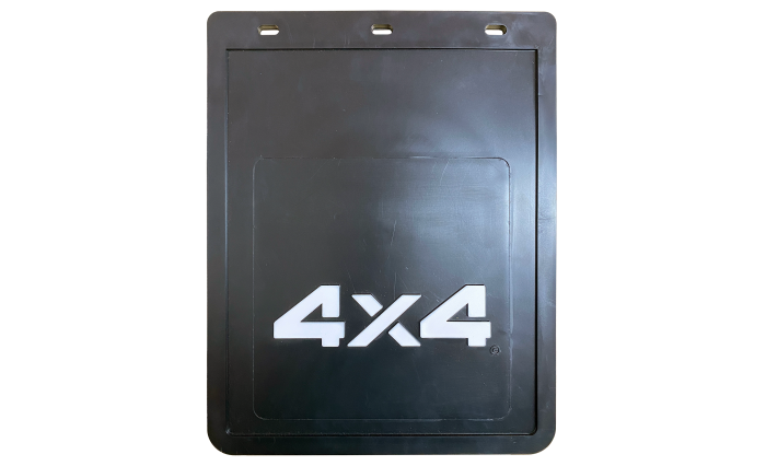 300 X 350mm Drop 4X4 Mudflap Black