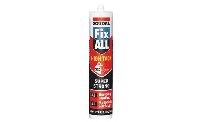 Soudal Fixall Hi Tack 290ml Grey