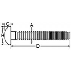 1/4'' Button Head Magna-Grip