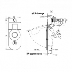 C5 Compression Latch