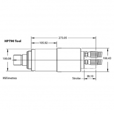 HUCK HPT 1" HYD TOOL
