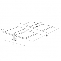 OCCO Hinge 304 Stainless Steel