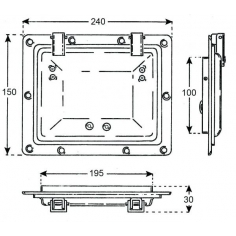 Opening Vents-Small-Spring Loaded Lid