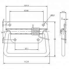 Protex Chest Handle 321