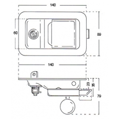 Recessed Lever Lock 514