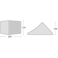 Rubber Wheel Chocks 1467