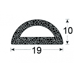 Trimlock Self Adhesive Rubber