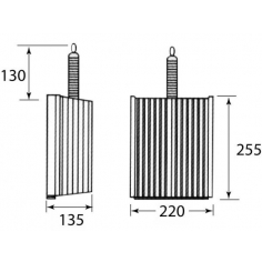 Wheel Chock for Medium Trucks
