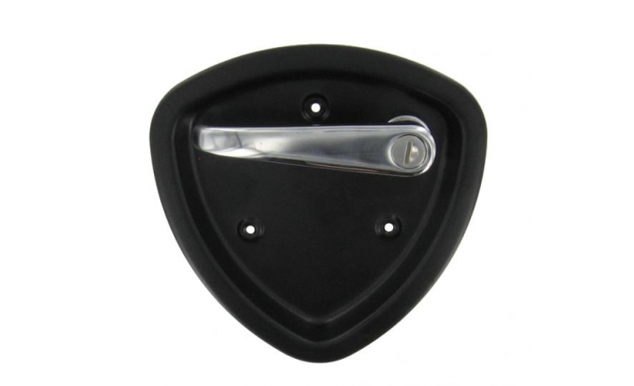 Recessed Plate & L Locking Handle