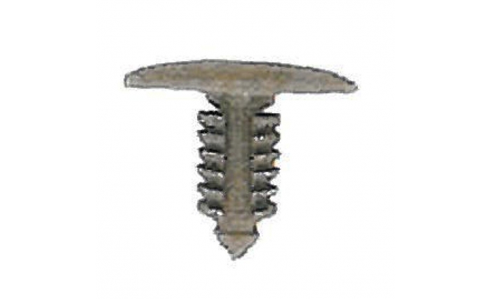 Xmas Tree Clip Brown